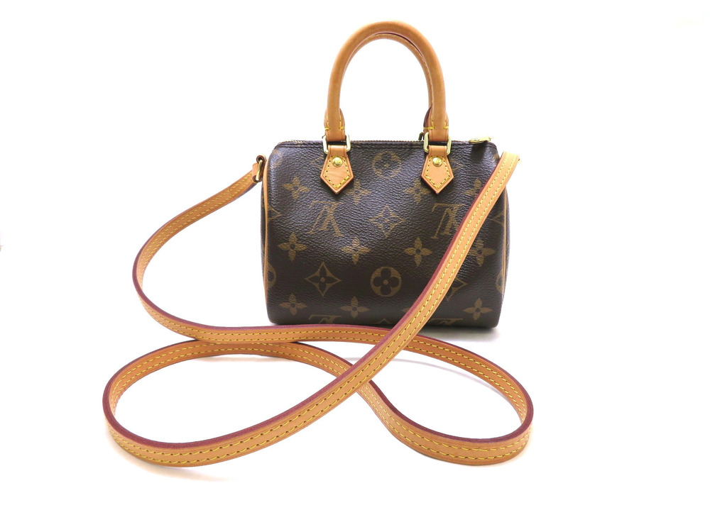Louis Vuitton Speedy Monogram Leather Brown